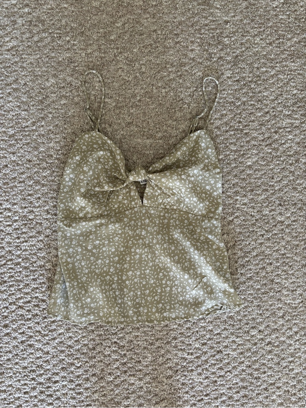 Abercrombie - floral tank top